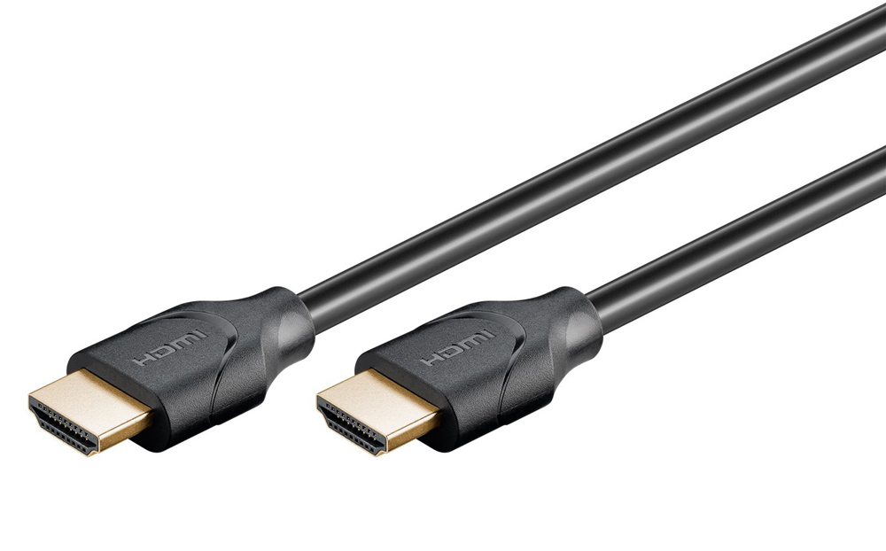 GOOBAY καλώδιο HDMI 2.1 61641, Ethernet, ARC, 8K/60Hz 48 Gbps, 3m, μαύρο