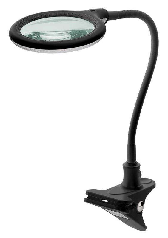 GOOBAY μεγεθυντικός φακός 65577 με κλιπ, LED, 3 διόπτρες 1.75x