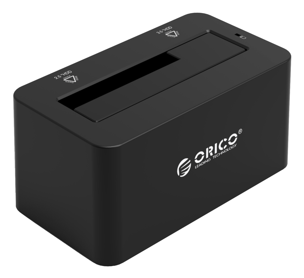 ORICO docking station 6619US3-V1, 2.5/3.5″ HDD/SSD, 5Gbps, UASP, μαύρο