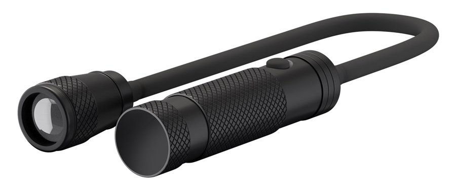GOOBAY φακός εργασίας LED Zoom 66515 μαγνητική βάση, 140lm, IPX4, μαύρος