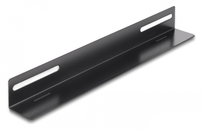 DELOCK βραχίονας στήριξης για rack 66867, 19″, 300 x 40mm, 2τμχ