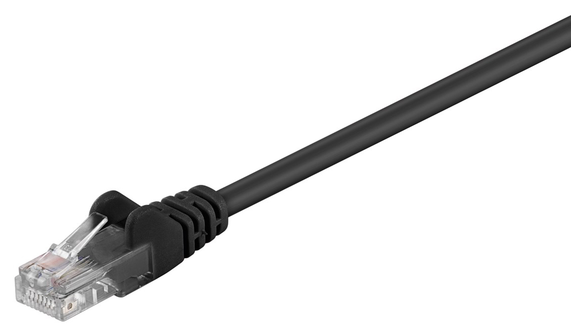 GΟOBAY καλώδιο δικτύου 68652, CAT 5e U/UTP, CCA, PVC, 50m, μαύρο