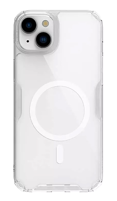 NILLKIN θήκη Nature Pro Magnetic για iPhone 15, διάφανη