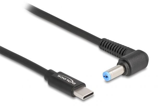 DELOCK καλώδιο τροφοδοσίας 87976, USB-C σε Acer 5.5×1.7mm, 1.5m, μαύρο