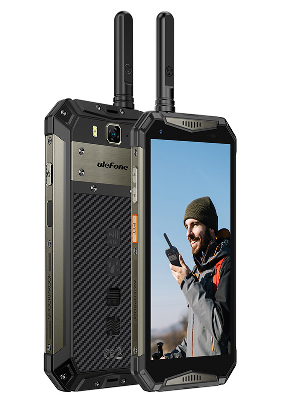 ULEFONE smartphone Armor 20WT, 5.65″, 12/256GB, 10850mAh, μαύρο