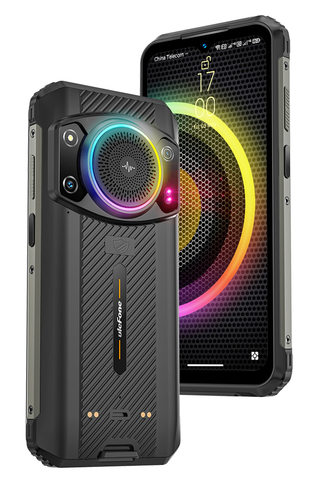 ULEFONE smartphone Armor 21, 6.58″, ηχείο 3.5W, 8/256GB, 9600mAh, μαύρο