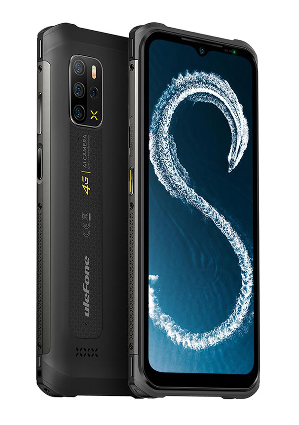 ULEFONE smartphone Armor 12S 4G, 6.52″ 8/128GB, 5180mAh, IP68/69K, μαύρο