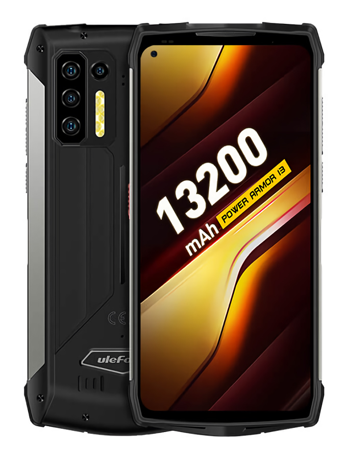 ULEFONE Smartphone Power Armor 13, IP68/IP69K, 6.81″, 8/256GB, 13200mAh