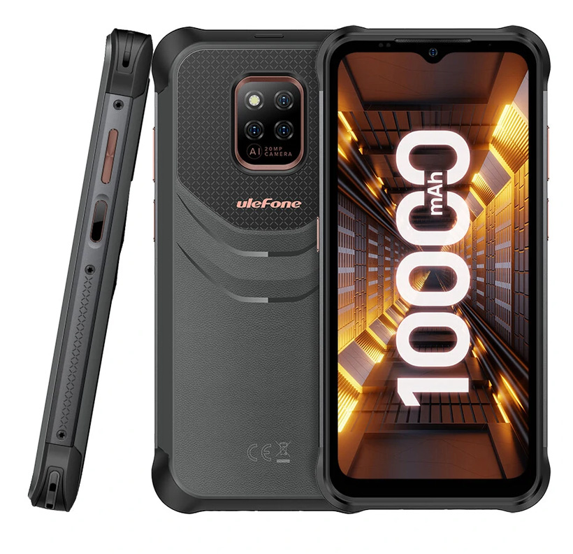 ULEFONE smartphone Power Armor 14 Pro, 6.52″, 8/128GB, 10000mAh, μαύρο