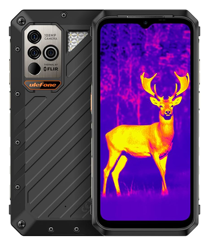 ULEFONE smartphone Power Armor 18T Ultra, 5G, 6.58″ 12/512GB, μαύρο