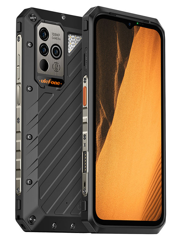 ULEFONE smartphone Power Armor 19, 6.58″, 12/256GB, 9600mAh, μαύρο