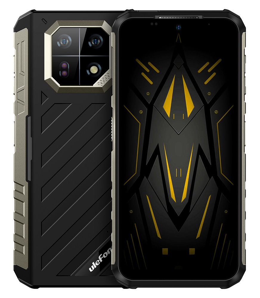 ULEFONE smartphone Armor 22, 6.58″, 8GB, 128GB, 6600mAh, μαύρο