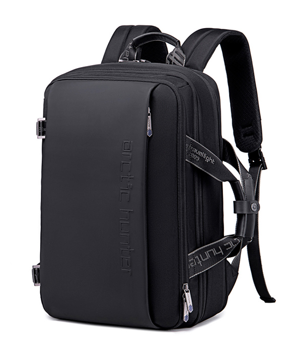 ARCTIC HUNTER τσάντα πλάτης B00540 με θήκη laptop 15.6″, 18L, μαύρη