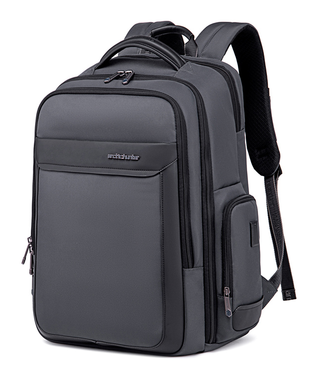 ARCTIC HUNTER τσάντα πλάτης B00544 με θήκη laptop 17″, 40L, USB, γκρι