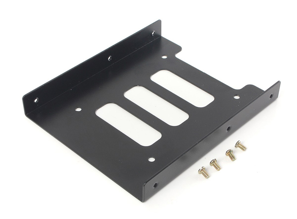 POWERTECH Tray Μετατροπής από 3.5″ σε 2.5″, μεταλλικό, μαύρο