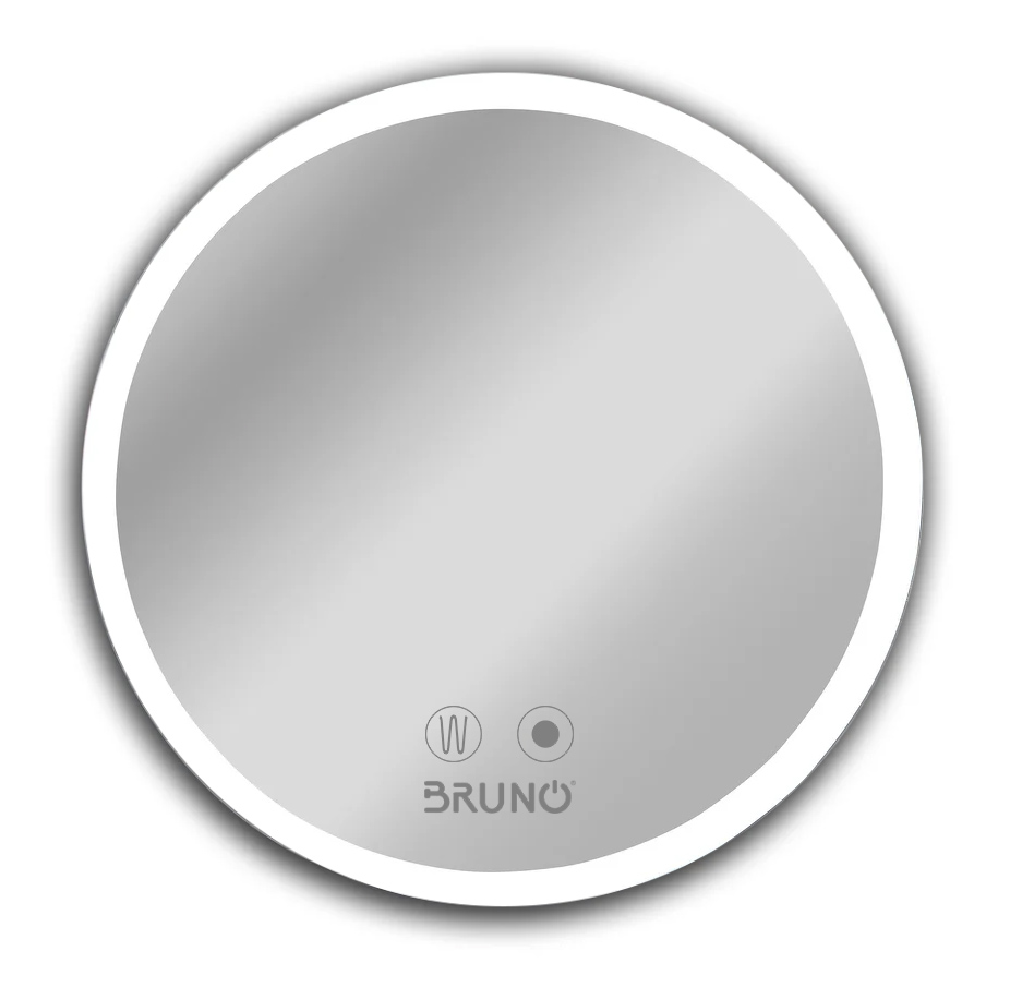 BRUNO καθρέφτης μπάνιου LED BRN-0181, στρόγγυλος, 24W, Φ80cm, IP67