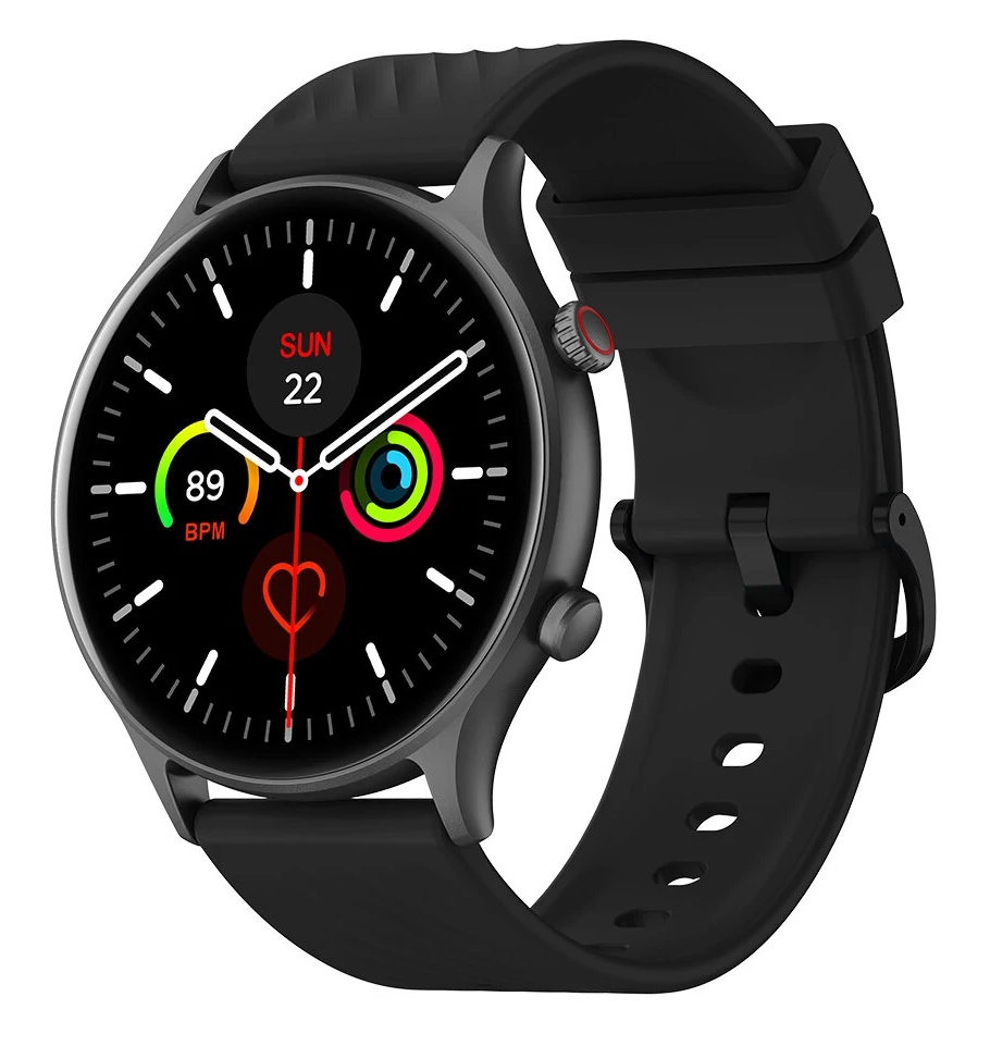 ZEBLAZE smartwatch Btalk 2 Lite, heart rate, 1.39″ IPS, IP68, μαύρο