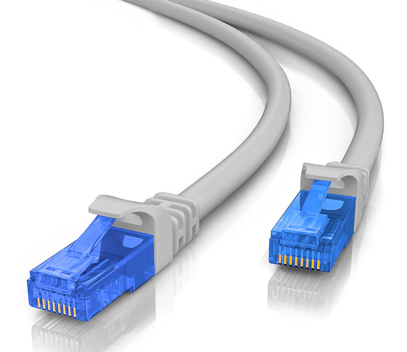 POWERTECH καλώδιο δικτύου CAB-N239, Cat 6 U/UTP, CCA 24AWG, 0.25m, γκρι