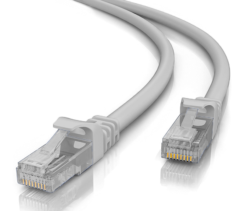 POWERTECH καλώδιο δικτύου CAB-N249, Cat 5e U/UTP, copper 26AWG, 1m, γκρι