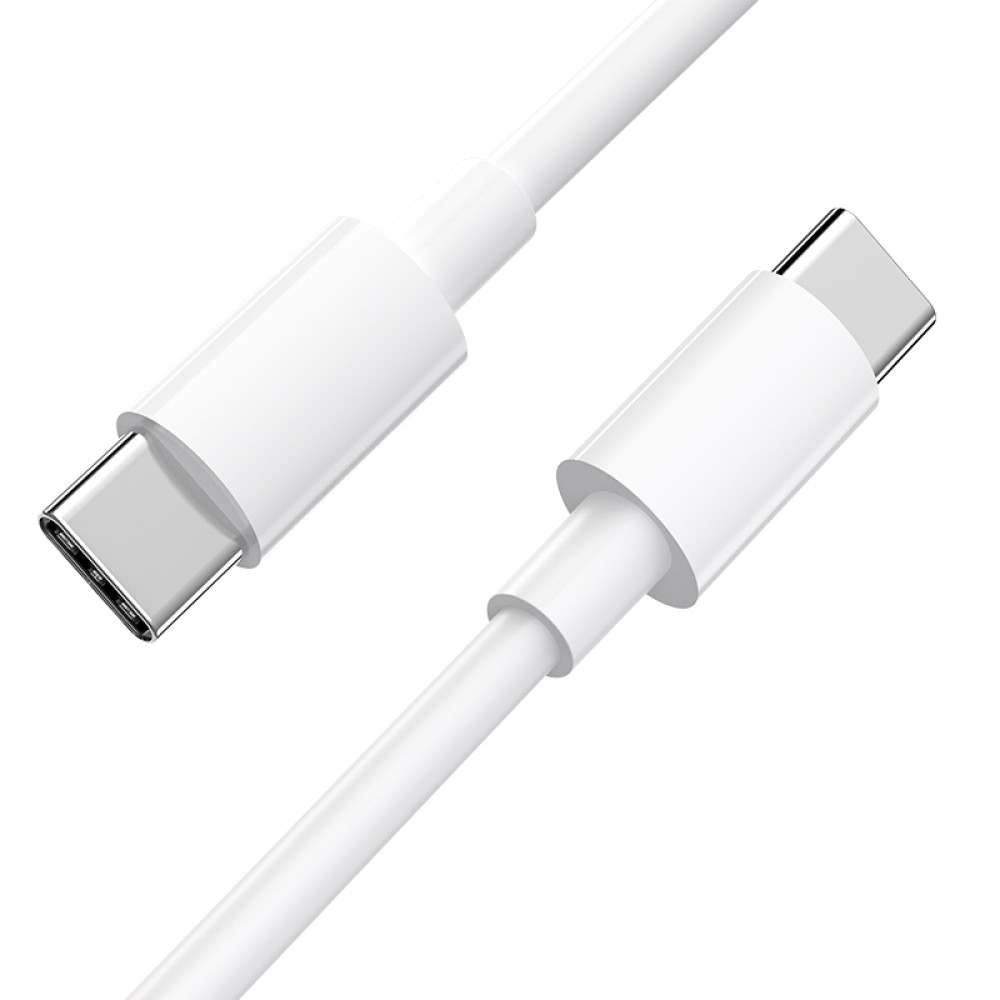 POWERTECH καλώδιο USB-C CAB-UC087, 20V/5A 100W, 1.9m, λευκό
