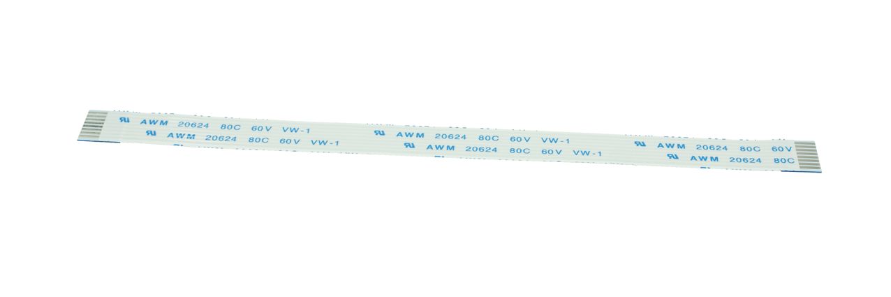 FFC Cable – Ribbon 8 PIN, 1.0mm Pitch (140mm), C TYPE