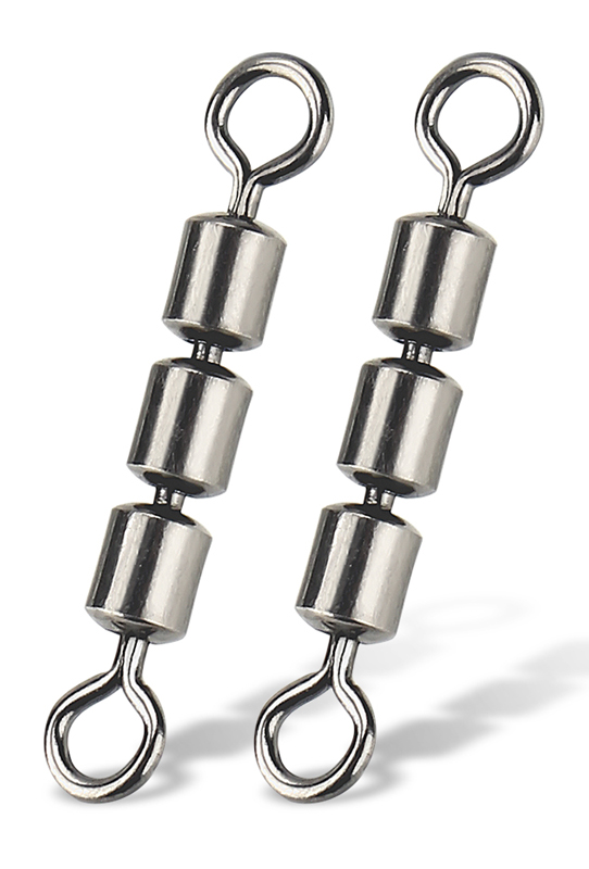 POWERTECH στριφτάρι ψαρέματος τριπλό FISH-0042, 23 x 4.25mm, 20τμχ