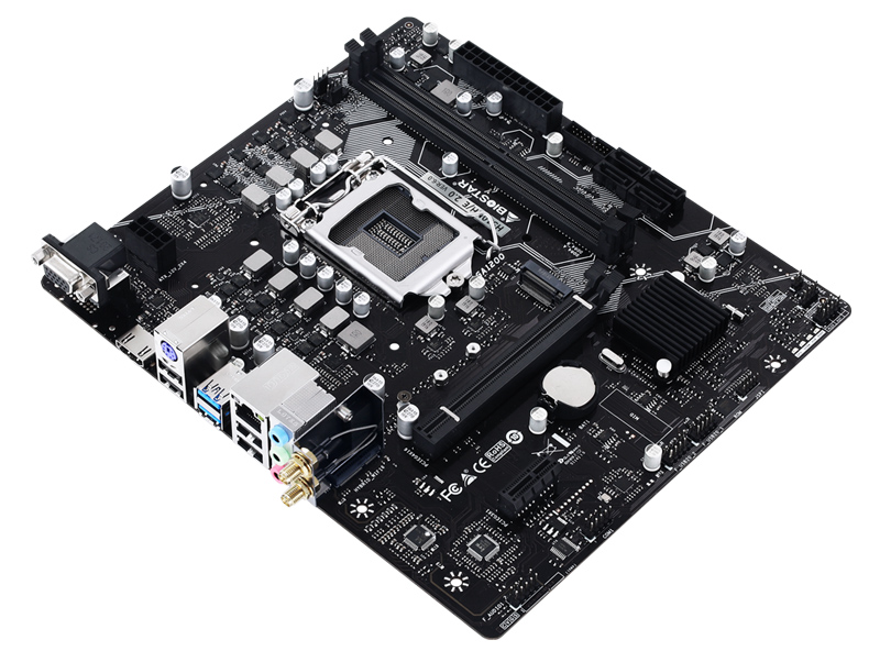 BIOSTAR μητρική H510MHE, 2x DDR4, s1200, USB 3.2, mATX