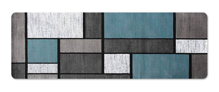 HOME USE πατάκι κουζίνας HUH-0149, αντιολισθητικό, 40 x 120cm, πολύχρωμο
