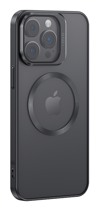 USAMS θήκη Geying US-BH855 για iPhone 15 Pro, διάφανη/μαύρη