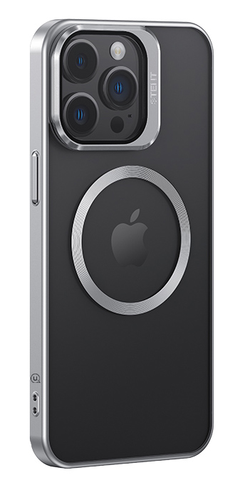 USAMS θήκη Geying US-BH855 για iPhone 15 Pro, διάφανη/ασημί