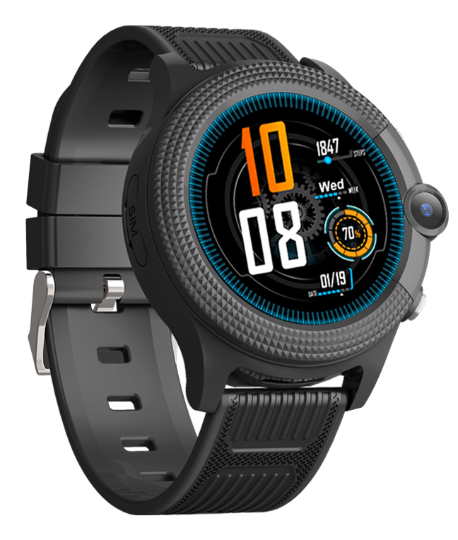 INTIME GPS smartwatch για παιδιά IT-051, 1.28″, camera, 4G, IPX7, μαύρο