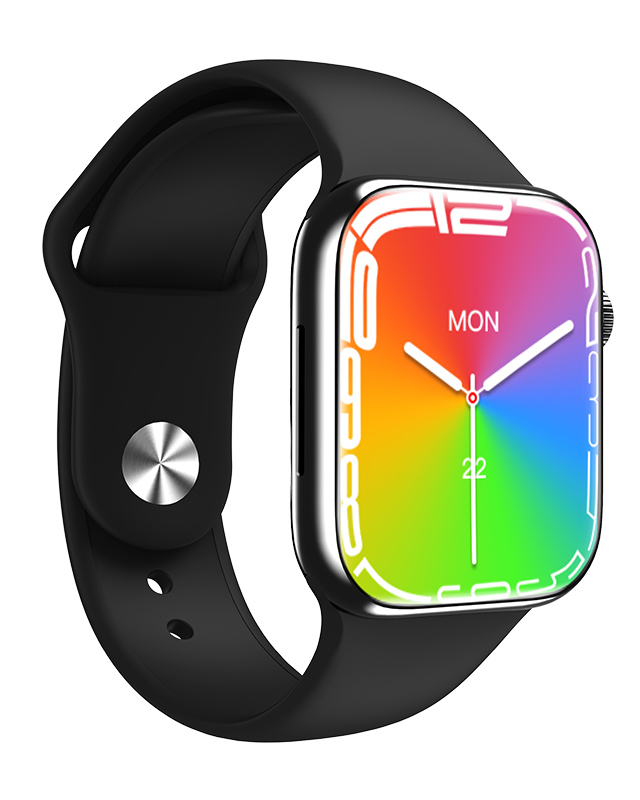 ΙΝΤΙΜΕ smartwatch 7 Max, 1.99″, IP67, heart rate, ηχείο & mic, μαύρο