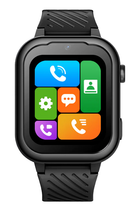 INTIME GPS smartwatch για παιδιά IT-061, 1.85″, κάμερα, 4G, IPX7, μαύρο