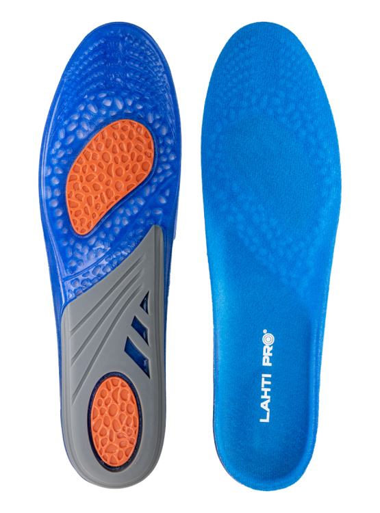 LAHTI PRO Gel ανατομικοί πάτοι παπουτσιών L9030847, 41-47, 1x ζεύγος