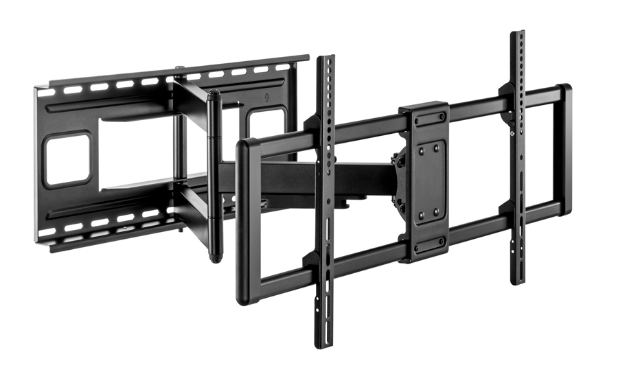 BRATECK επιτοίχια βάση LPA77-483 για τηλεόραση 43-90″, full motion, 80kg