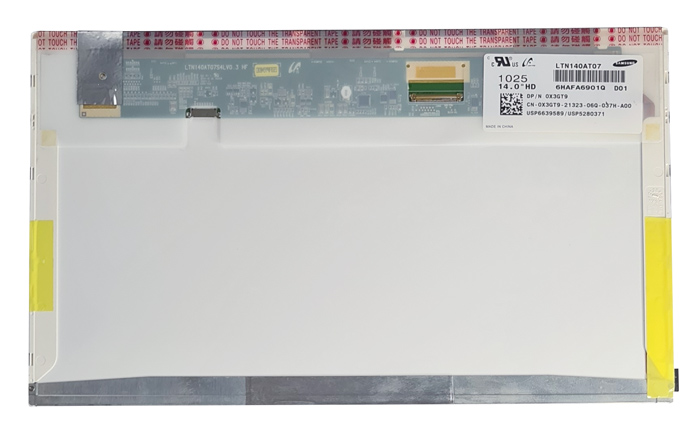 SAMSUNG οθόνη LTN140AT07 14″ HD, matte, 40 pin αριστερά