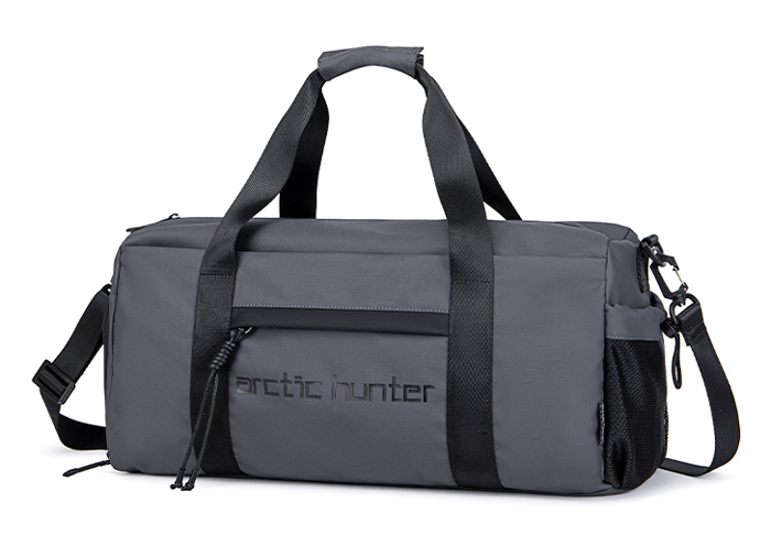ARCTIC HUNTER τσάντα ταξιδίου LX00537 με θήκη παπουτσιών, 25L, γκρι