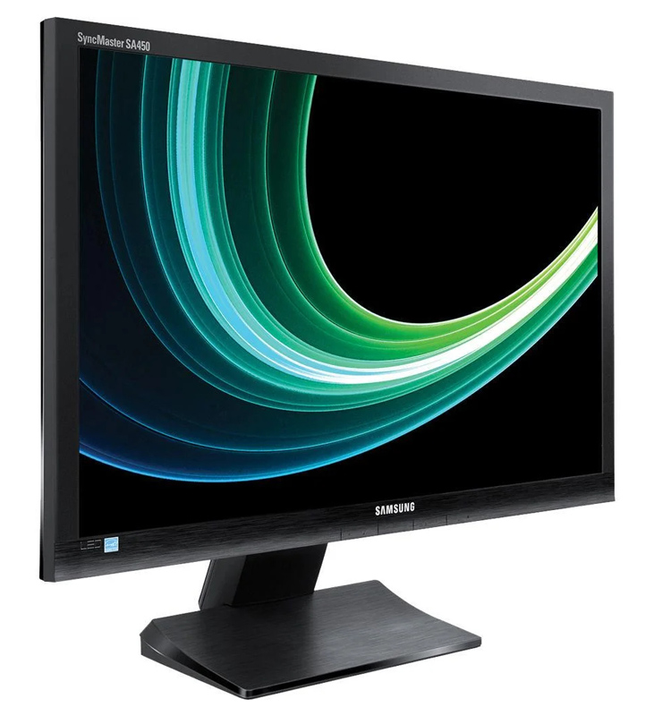 SAMSUNG used οθόνη S24A450BW LΕD, 24″ 1920x1200px, VGA/DVI-D, GA