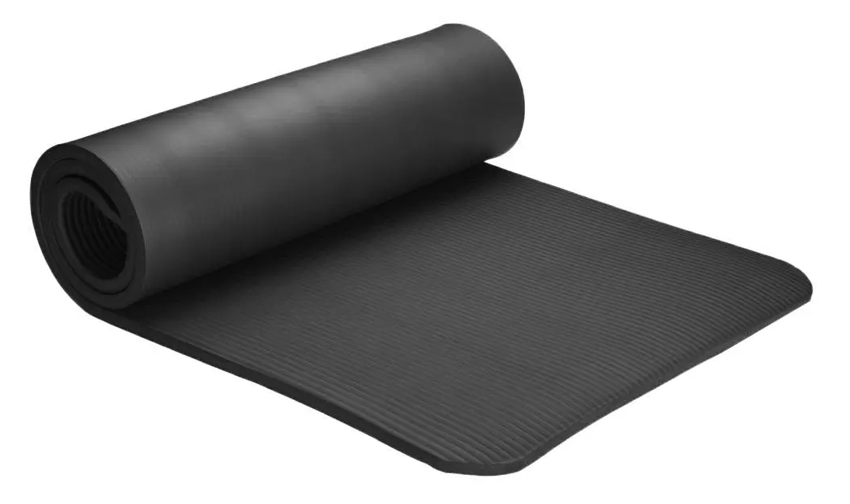 Στρώμα γυμναστικής Yoga Mat MATT-0009, 1800x600x6mm, NBR, μαύρο