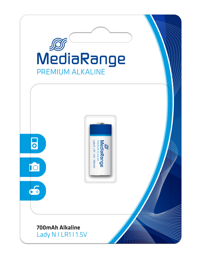 MEDIARANGE Premium αλκαλική μπαταρία Lady N LR1, 1.5V, 1τμχ