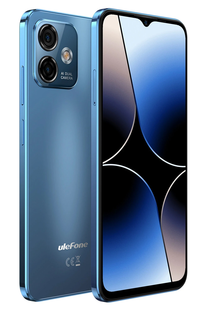 ULEFONE smartphone Note 16 Pro, 6.52″, 8/512GB, octa-core, 50MP, μπλε