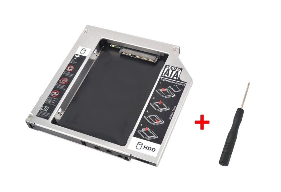 Θήκη σκληρού δίσκου HDD & SSD 2.5″ PT-242, SATA, με ύψος 12.7mm