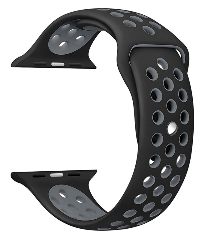 ROCKROSE band σιλικόνης Starry Night για Apple Watch 42/44mm, μαύρο