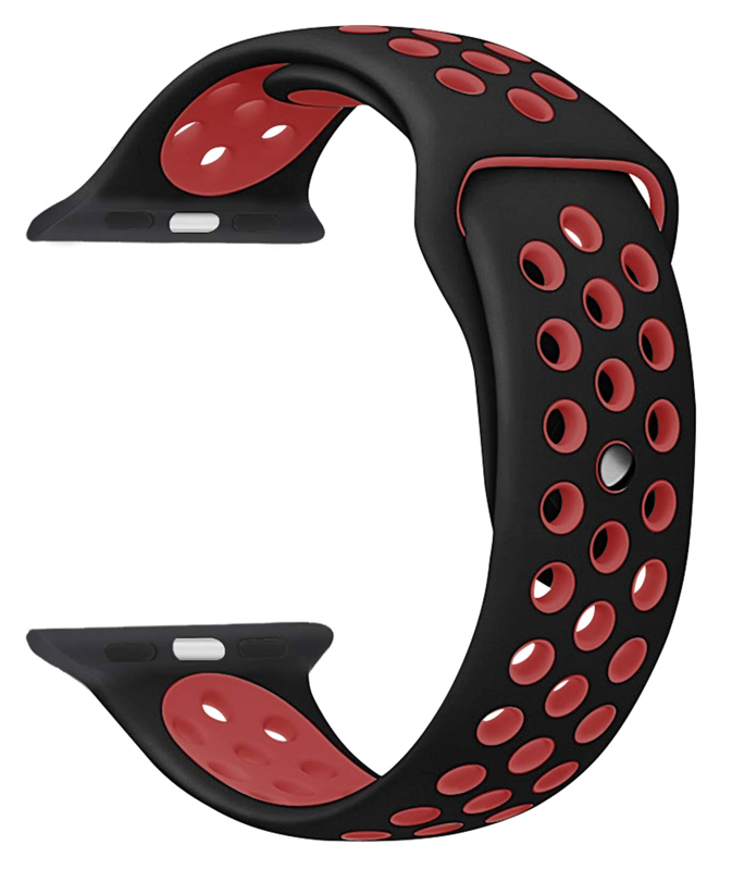 ROCKROSE band σιλικόνης Starry Night για Apple Watch 42/44mm, μαύρο