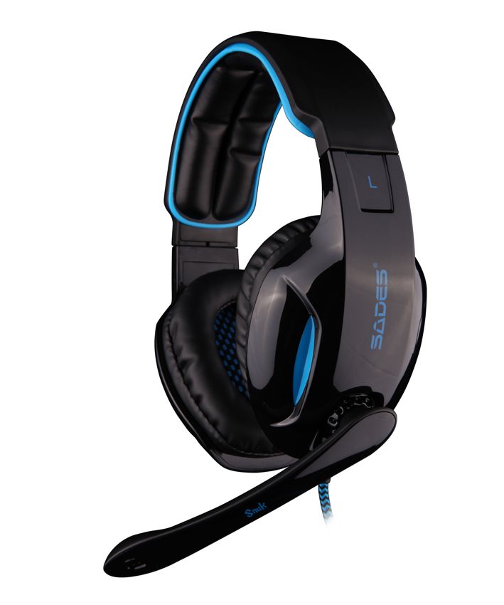 SADES Gaming Headset Snuk, USB, 7.1CH με 40mm ακουστικά