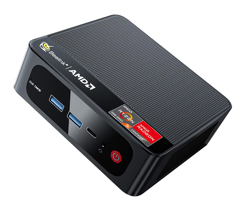 BEELINK mini PC SER 5, AMD 5560U, 16GB, 1TB M.2, Windows 11 Pro