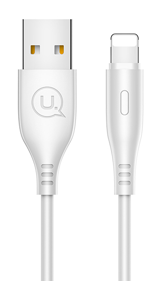 USAMS καλώδιο Lightning σε USB US-SJ266, 10W, 1m, λευκό