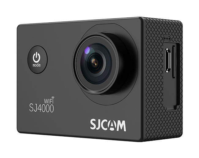 SJCAM action camera SJ4000-WIFI, 2″ LCD, 4K, 12MP, αδιάβροχη, μαύρη