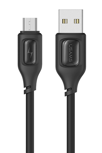 USAMS καλώδιο micro USB σε USB US-SJ620, 10W, 1m, μαύρο