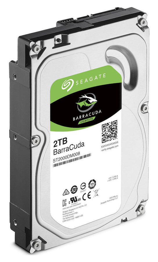 SEAGATE Σκληρός Δίσκος Barracuda ST2000DM008, 2TB, 256MB, 7200RPM, 3.5″